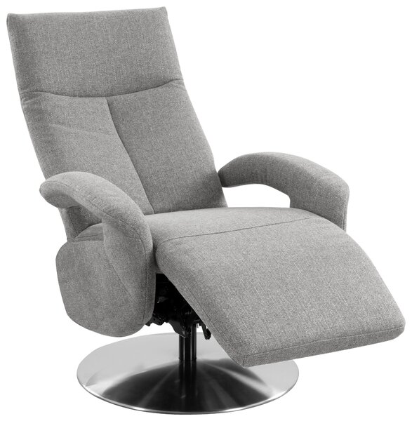RELAXAČNÉ KRESLO, textil, svetlosivá Sit & More - Online Only obývacie izby, Online Only