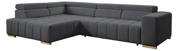 ROHOVÁ SEDAČKA, textil, grafitová Livetastic - Sedačky, Online Only