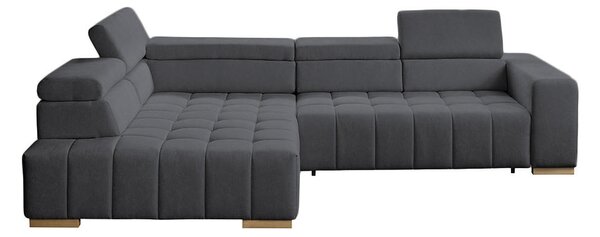 ROHOVÁ SEDAČKA, textil, grafitová Livetastic - Sedačky, Online Only