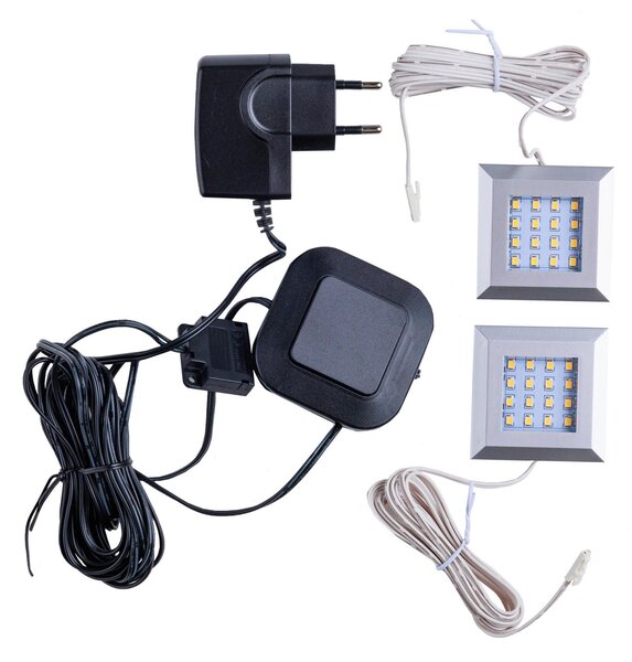 BODOVÉ LED SVIETIDLO, 11/0,5/5,5 cm Hom`in - Interiérové svietidlá