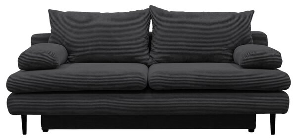 ROZKLADACIA POHOVKA, textil, tmavosivá P & B - Sedačky, Online Only