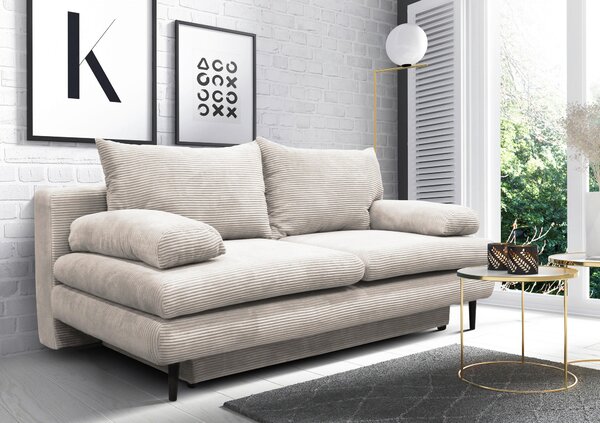ROZKLADACIA POHOVKA, textil, béžová P & B - Sedačky, Online Only