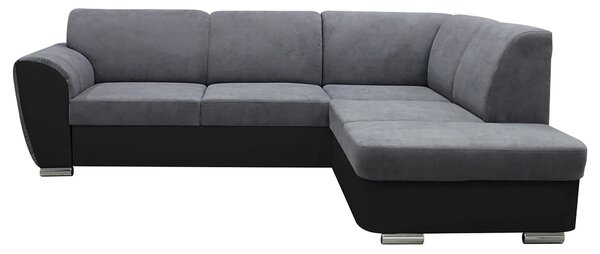 ROHOVÁ SEDAČKA, textil, sivá, čierna MID.YOU - Sedačky, Online Only