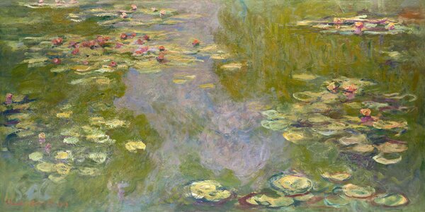 Obrazová reprodukcia Water Lilies (1919), Claude Monet