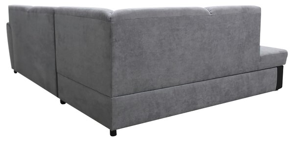 ROHOVÁ SEDAČKA, textil, sivá, čierna MID.YOU - Sedačky, Online Only