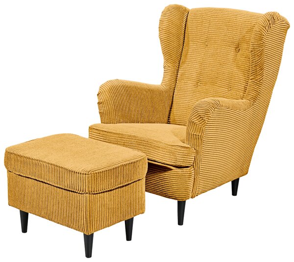 TABURETKA, textil, 63/43/42 cm MID.YOU - Kreslá, Online Only