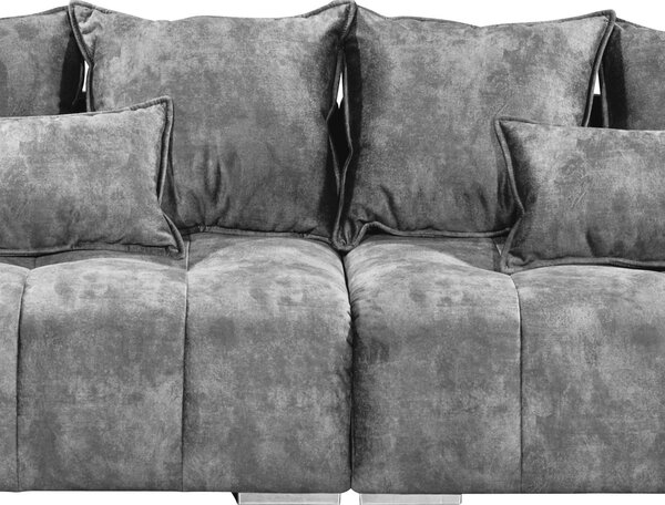 VEĽKÁ POHOVKA, textil, sivá Livetastic - Sedačky, Online Only