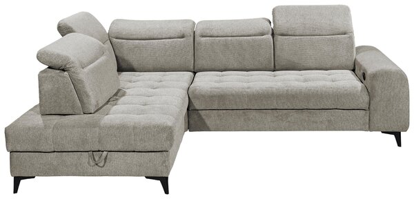 ROHOVÁ SEDAČKA, textil, taupe MID.YOU - Sedačky, Online Only