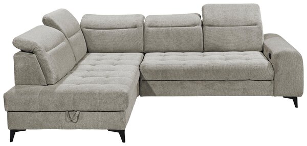 ROHOVÁ SEDAČKA, textil, taupe MID.YOU - Sedačky, Online Only
