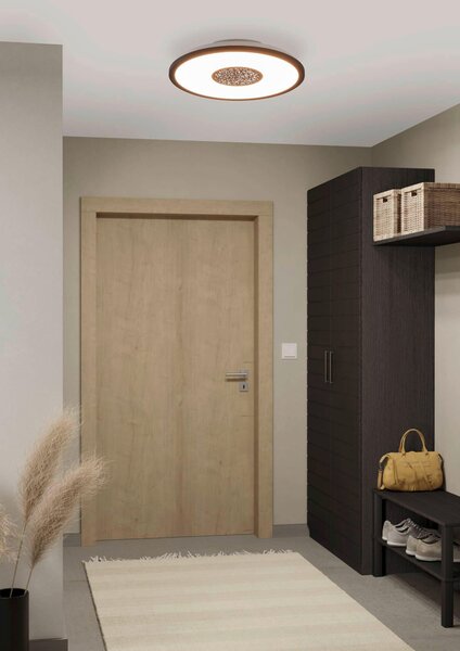 STROPNÉ LED SVIETIDLO, 45/7 cm Eglo - Online Only bytové doplnky, Online Only