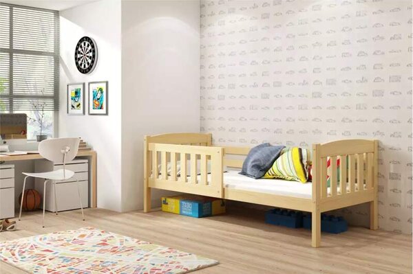 HRUŠKA Posteľ KUBO 1 160x80 borovica (bez zásuvky)