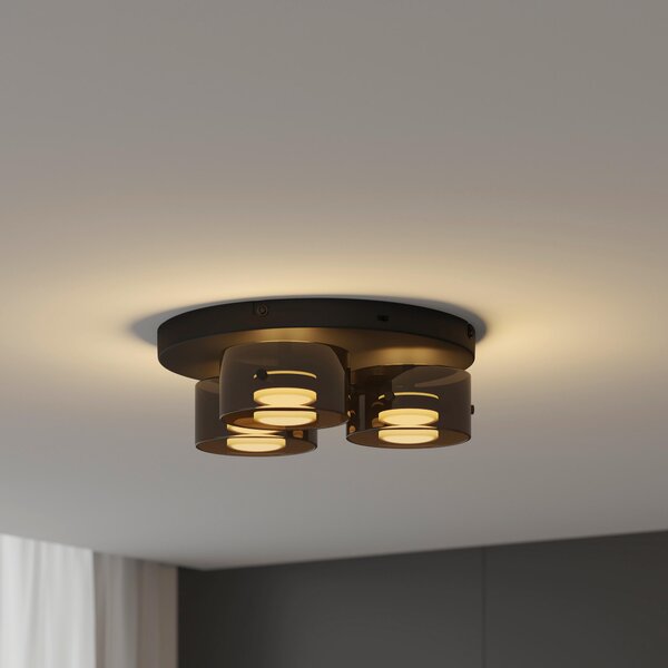 STROPNÉ LED SVIETIDLO, 41/12 cm Novel - Interiérové svietidlá