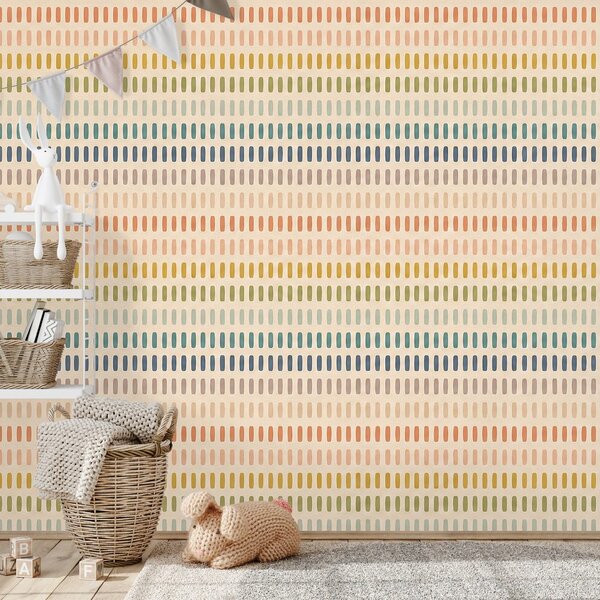 Fototapeta farebné minimalistické prúžky