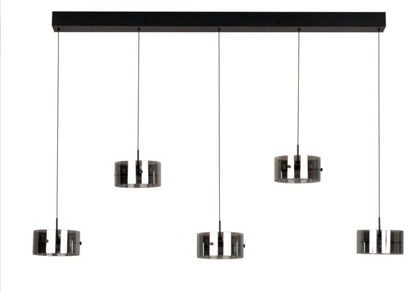 ZÁVESNÉ LED SVIETIDLO, 128/16/150 cm Novel - Interiérové svietidlá