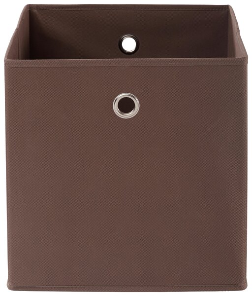 SKLADACÍ BOX, kov, textil, kartón, 32/32/32 cm Carryhome - Úložné boxy & dekoračné boxy
