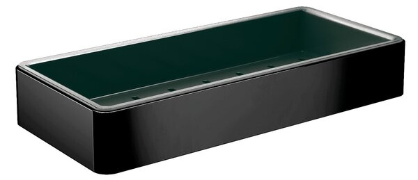 Emco Loft - Nástenný držiak na špongiu 22 cm, čierna 054513302