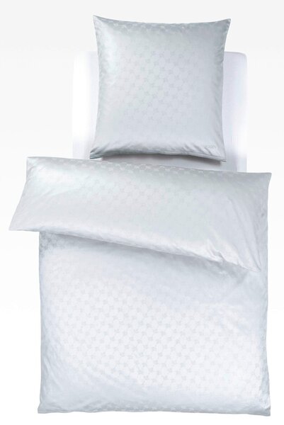 POSTEĽNÁ BIELIZEŇ, žakár, makosatén, strieborná, svetlosivá, 155/220 cm Joop! - Online Only bytové doplnky, Online Only