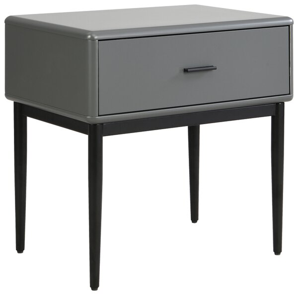 NOČNÝ STOLÍK, sivá, 54/55/40 cm Livetastic - Online Only spálne, Online Only