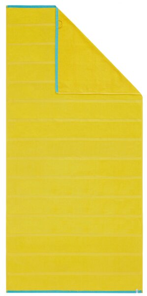 PLÁŽOVÁ OSUŠKA, 90/180 cm, žltá, tyrkysová S. Oliver - Kúpeľňový textil, Online Only