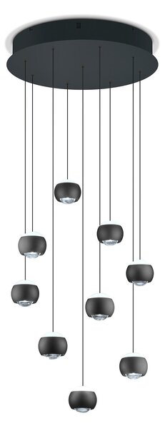 ZÁVESNÉ LED SVIETIDLO, 54,0/200,0 cm Trio Leuchten - Interiérové svietidlá