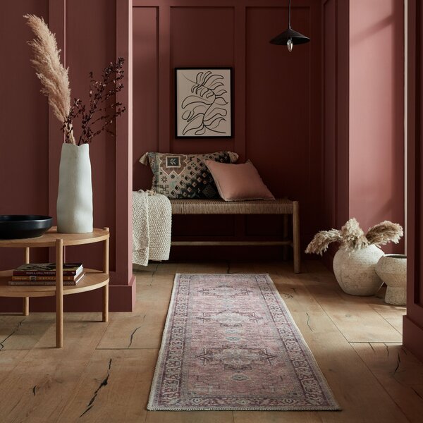 Flair Rugs , Behúň Hebden Windsor Pink, 60x230, ružová, obývacia izba