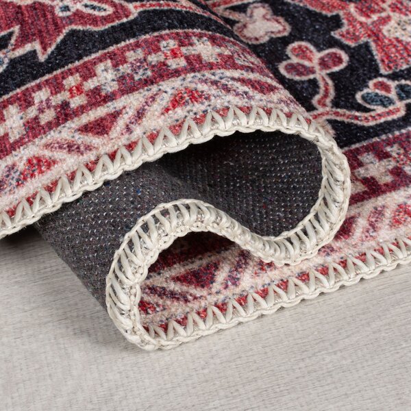 Flair Rugs , Kusový koberec Hebden Windsor Red, 120x170, červená, obývacia izba