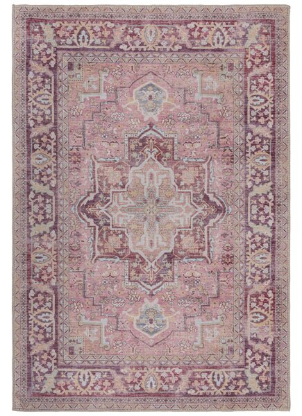 Flair Rugs, Kusový koberec Hebden Windsor Pink, 120x170, ružová, obývacia izba