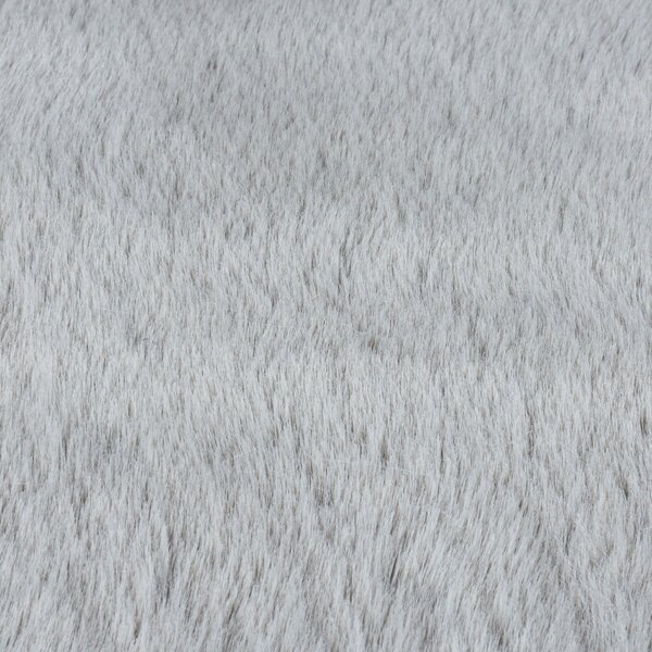 Flair Rugs, Kusový koberec Ivy Faux Fur Grey, 160x230, šedá, obývacia izba