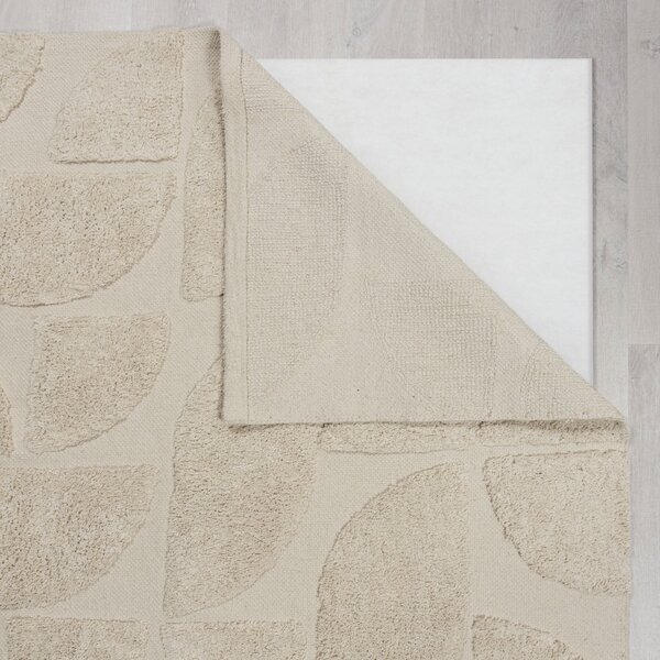Flair Rugs , Kusový koberec Kaia Ada Geo Natural, 200x290, béžová, obývacia izba