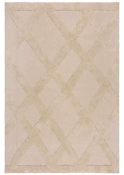 Flair Rugs , Kusový koberec Kaia Tessa Diamond Natural, 200x290, béžová, obývacia izba