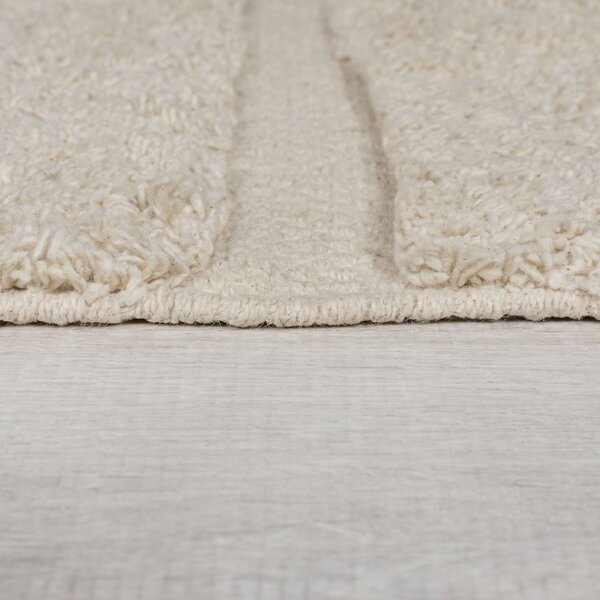 Flair Rugs , Kusový koberec Kaia Ada Geo Natural, 200x290, béžová, obývacia izba