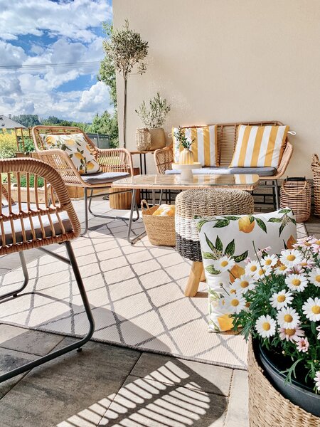 Hanse Home , Kusový koberec Twin-Wendeteppiche 103118 grau creme – na von aj na doma, 80x150, šedá, chodba / predsieň