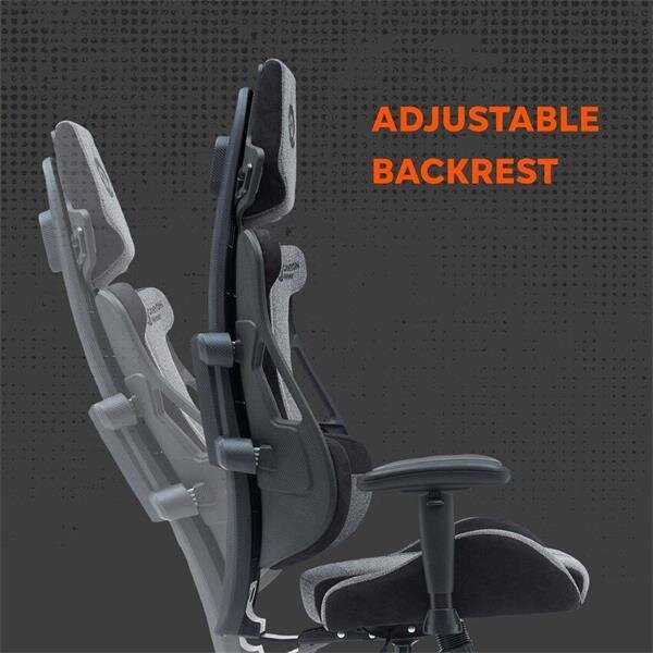 Canyon Morphos CNS-ABCH01GYB - Prémiové ergonomické herné kreslo čierno-šedé