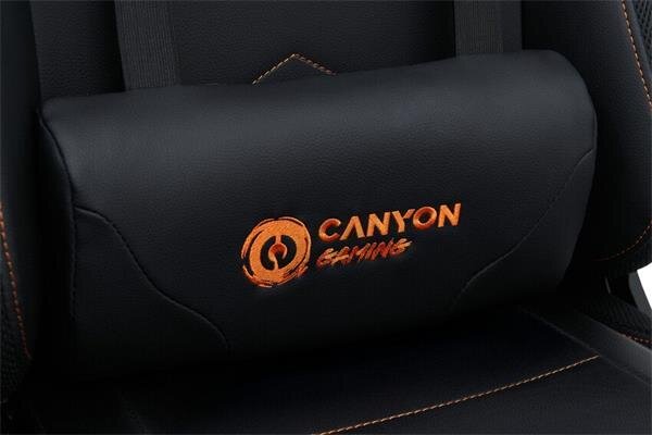 Canyon Irida CNS-RGBCH03 - Herné kreslo s RGB podsvietením čierne