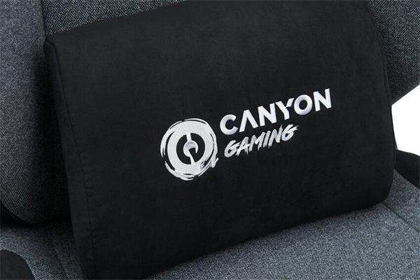 Canyon Boulder CND-XLCH01 - Herné kreslo s nosnosť až do 150kg, šedé