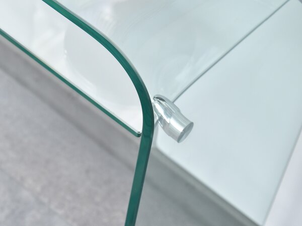 NovýNábytok.sk Konzolový stolík Crystal (transparentná). Akcia -20%. Vlastná spoľahlivá doprava až k Vám domov. 1110799