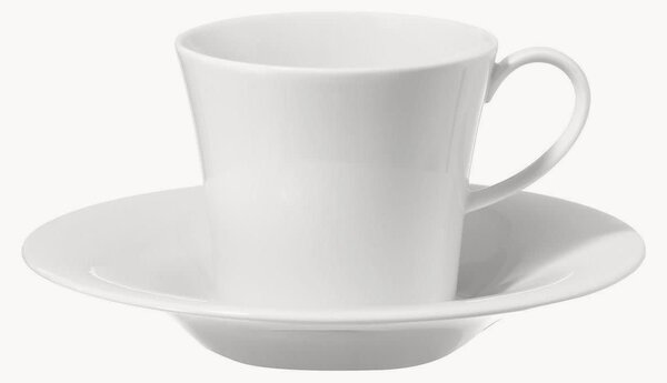 Ručne vyrobená porcelánová šálka na kávu's podšálkou Berlin