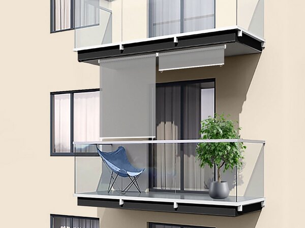 Franc Gardiner vonkajšia roleta Suntex 80 Sivá 103899 Screen 25% 922478205
