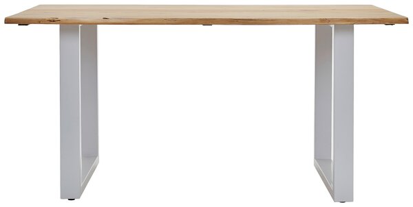 JEDÁLENSKÝ STÔL, akácia, biela, farba akácie, 160/90/76 cm Livetastic - Online Only jedálne, Online Only
