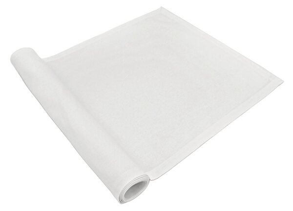 ÚZKY OBRUS, 45/150 cm, biela Bio:Vio - Textil do domácnosti