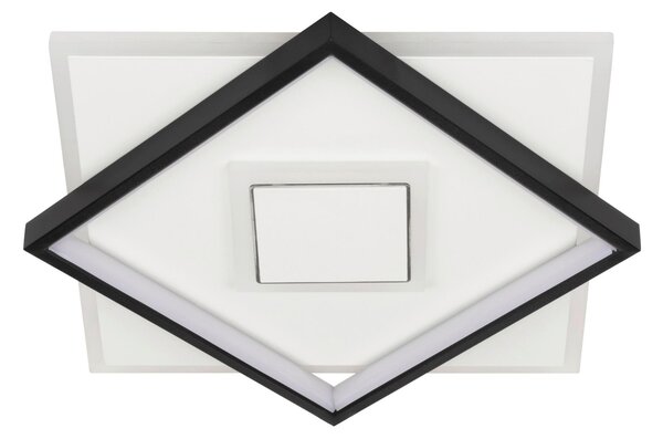 STROPNÉ LED SVIETIDLO, 35/35/6 cm Novel - Interiérové svietidlá