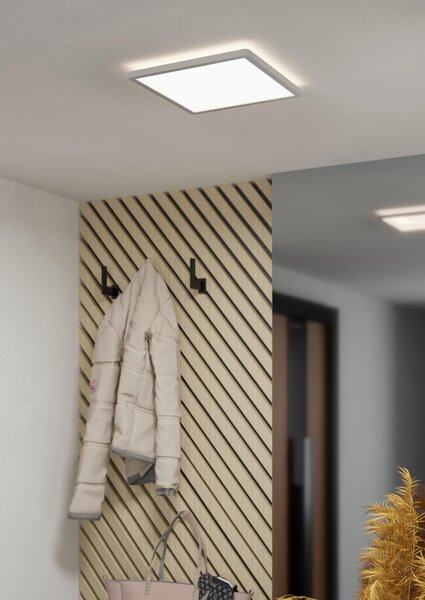 STROPNÉ LED SVIETIDLO, 29/29/3 cm Eglo - Online Only bytové doplnky, Online Only