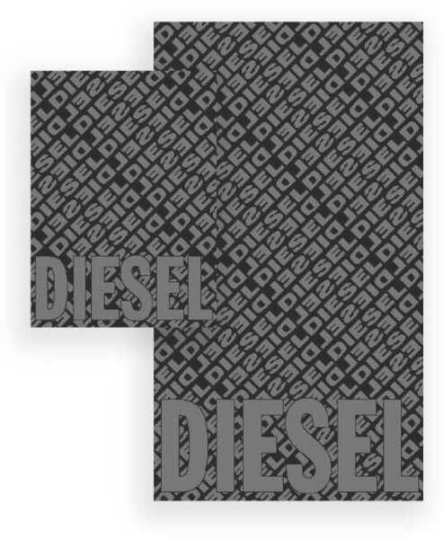 SADA FROTÉ UTERÁKOV, čierna Diesel - Kúpeľňový textil, Online Only
