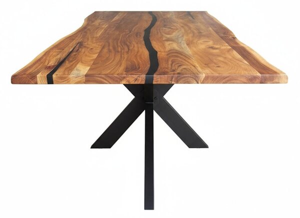 JEDÁLENSKÝ STÔL, akácia, farba akácie, 200/100/76 cm P & B - Stoly, Online Only