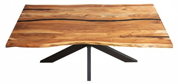 JEDÁLENSKÝ STÔL, akácia, farba akácie, 200/100/76 cm P & B - Stoly, Online Only