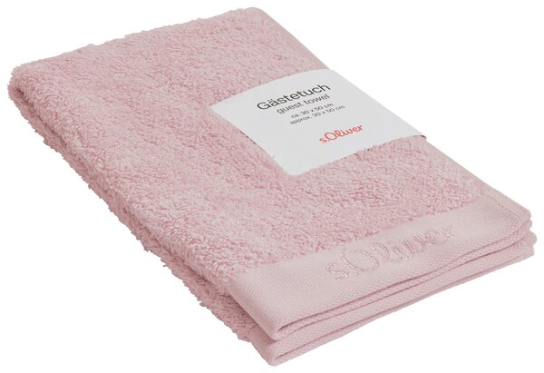 UTERÁK PRE HOSTÍ, 30/50 cm, svetloružová S. Oliver - Kúpeľňový textil