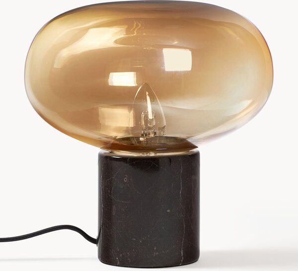 Malá stolová lampa's mramorovým podstavcom Alma
