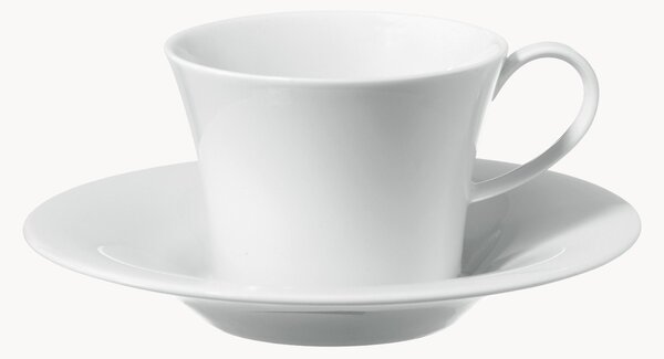 Ručne vyrobené porcelánové šálky na espresso's podšálkami Berlin, 2 ks