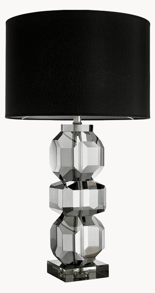 Stolová lampa z krištáľového skla Mornington