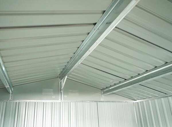 Záhradný domček na náradie s drevníkom Avenberg 3,22 x 1.96 m ANTRACIT SD-X68EWS